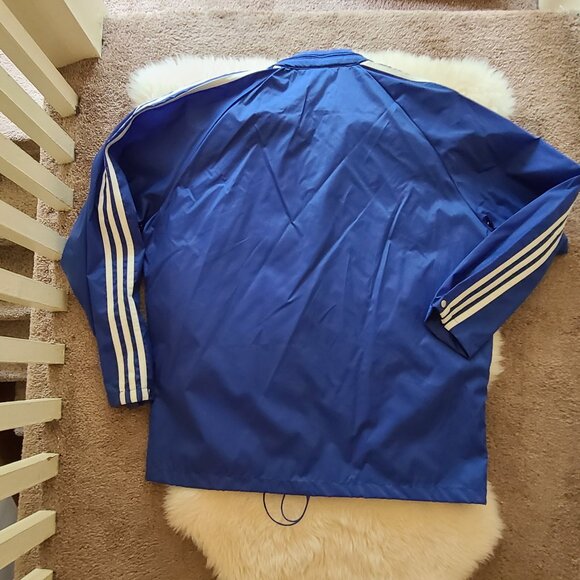Vintage 70's Adidas Nylon 3 Stripe Windbreaker - Like New! - Picture 2 of 7